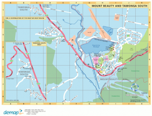 Map of Mount Beauty